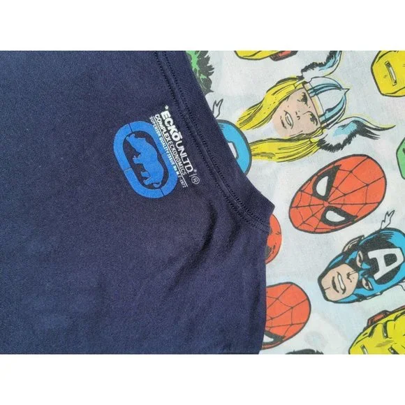 Ecko Unltd V Neck Shirt Medium 90s Skater Hiphop Streetwear Graffiti Hype... - Picture 5 of 5